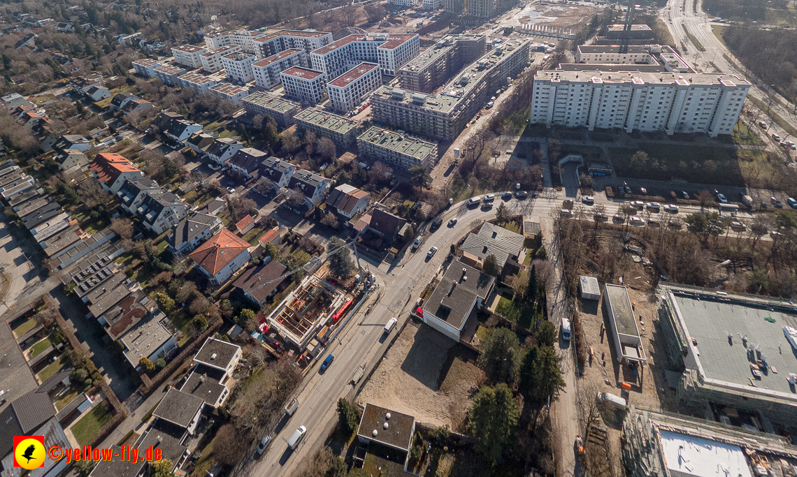 11.02.2023 - Neubau eines Mehrfamilienhause in der Niederalmstraße 16 in Neuperlach-Trudering